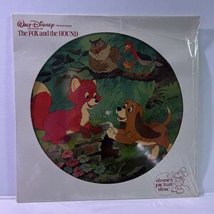 "The Fox and the Hound" Disney Picture Disc Vinyl Record 1981 NEW SEALED